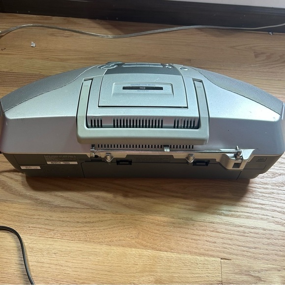 Vintage Panasonic RXES20 AM/FM Radio Cassette CD Turner Player Gray Silver - Picture 7 of 8